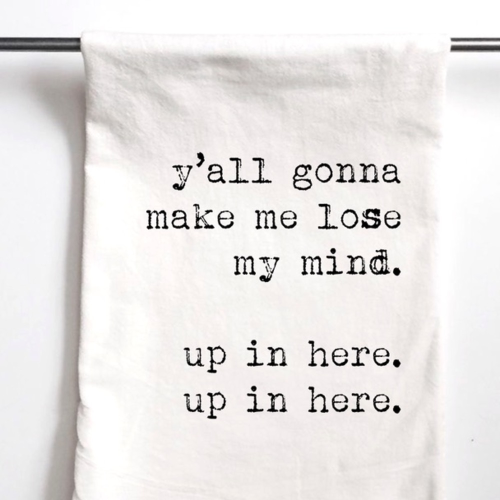 DMX - Lose My Mind Tea Towel